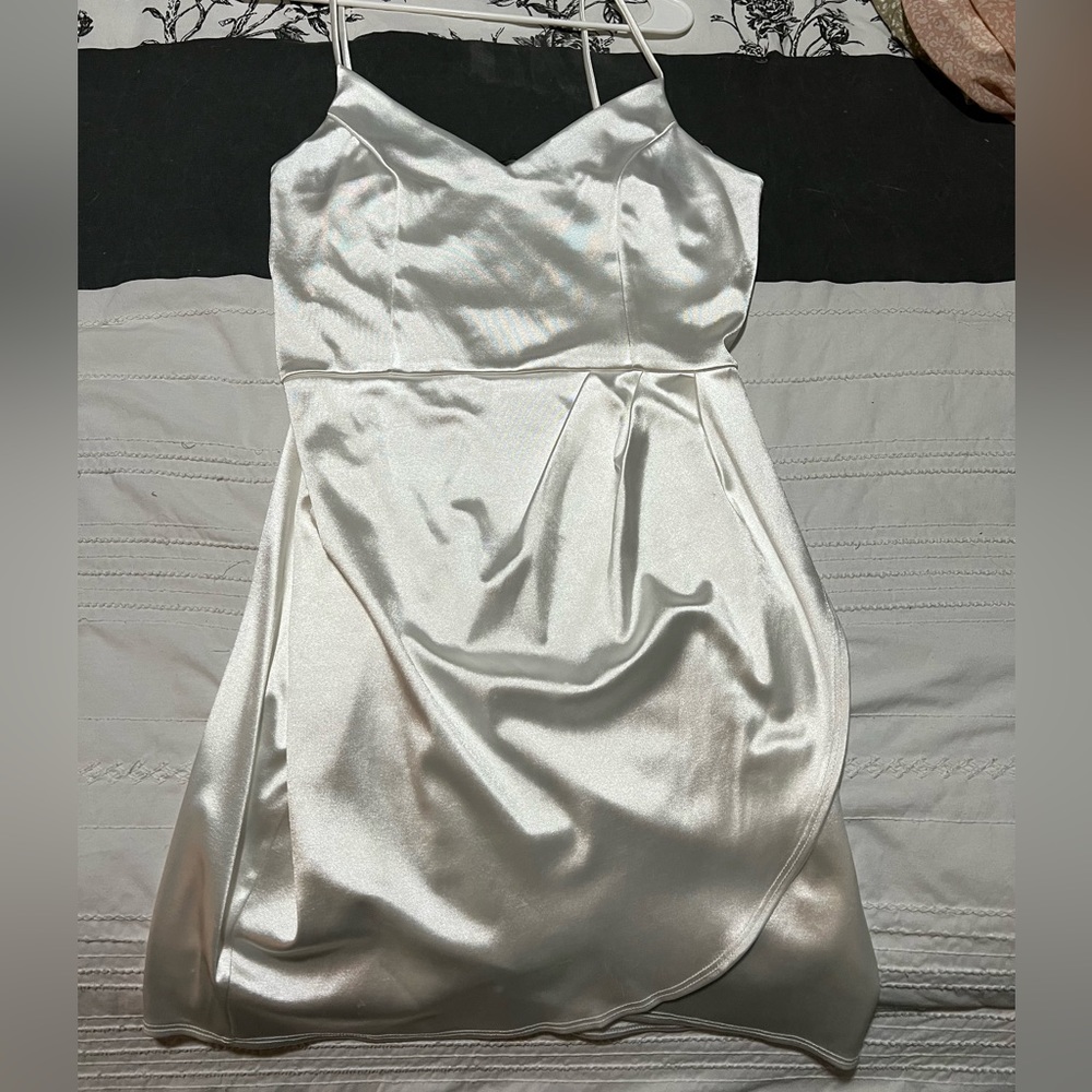 Lulus white mini dress